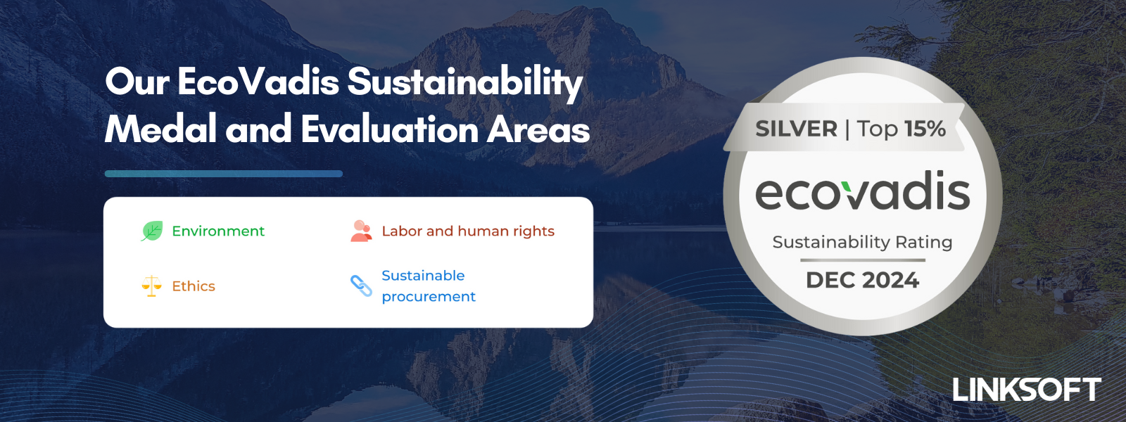 Linksoft medal and evaluation areas